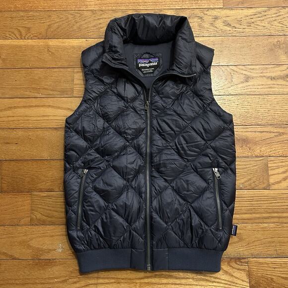 Patagonia Jackets & Blazers - Patagonia Prow Bomber Down Puffer Quilted Full Zip Vest XS